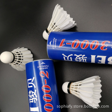 Factory Direct Sales Durable Goose Feather Shuttlecock